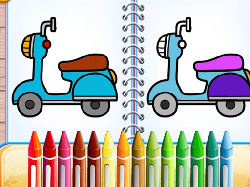 Read more about the article Cute Bike Coloring Book