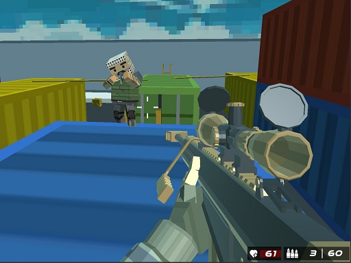 Read more about the article Shooting Blocky Combat Swat GunGame Survival