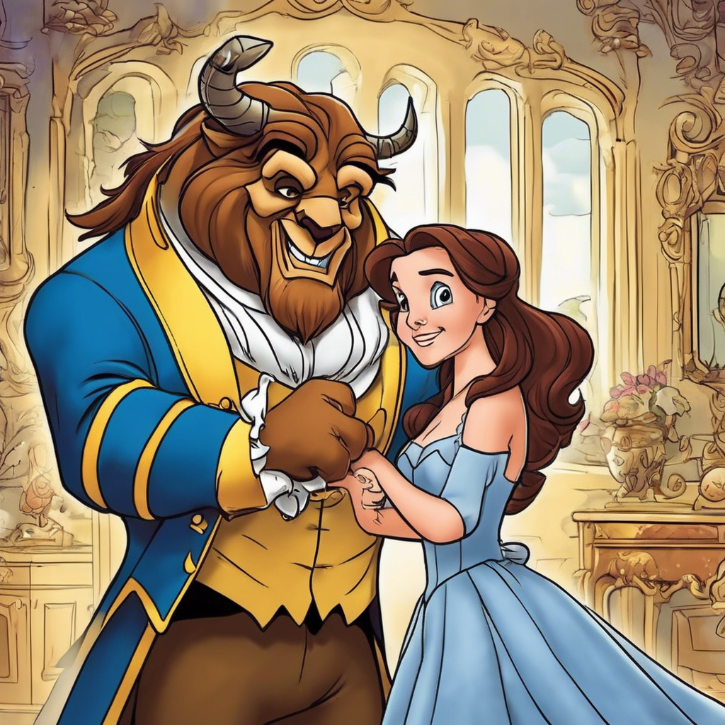 Beauty and the Beast – Part 1 – comic story for kids
