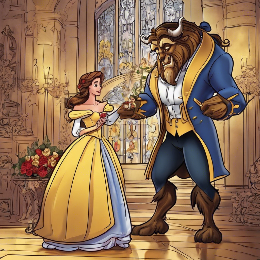 Beauty and the Beast – Part 2 – comic story for kids