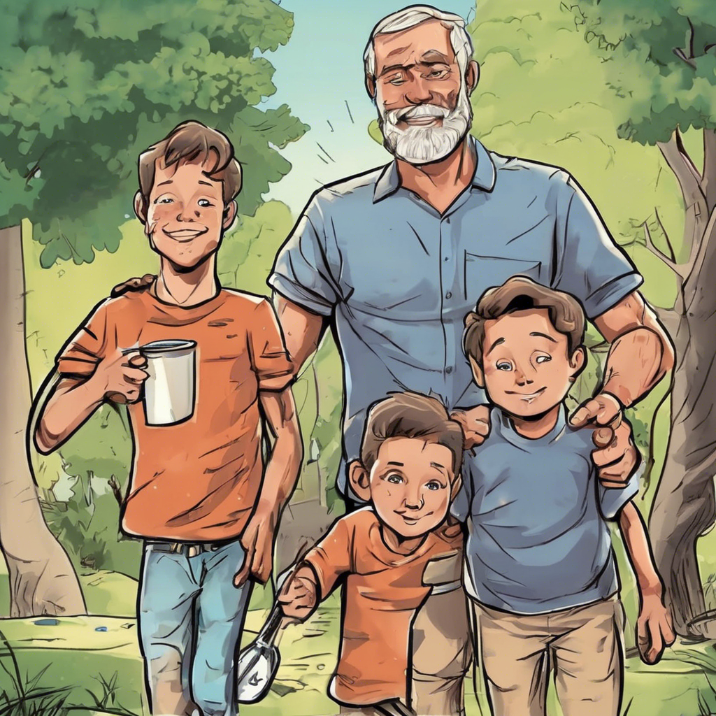 Read more about the article Father and Sons – comic story for kids