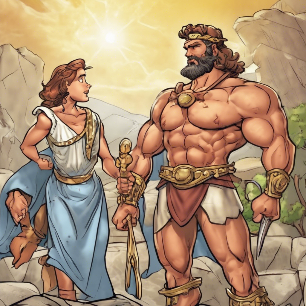 You are currently viewing Hercules and the Waggoner – comic story for kids