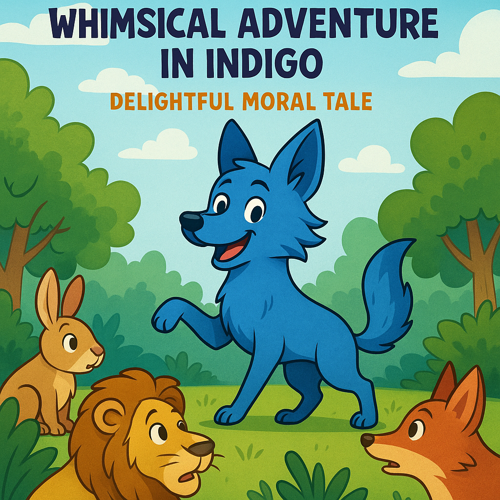 You are currently viewing Jackal’s Whimsical Adventure in Indigo: Delightful Moral Tale