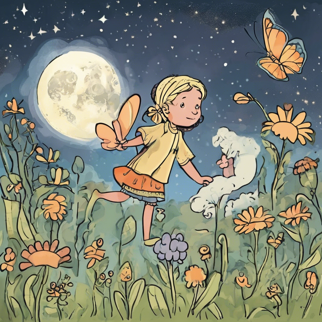 Read more about the article Luna and the Butterfly – Bedtime comic story for kids