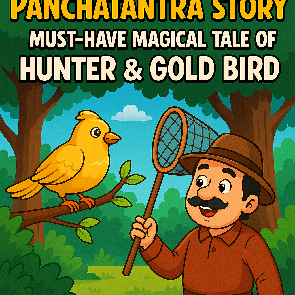 You are currently viewing Panchatantra Story: Must-Have Magical Tale of Hunter & Gold Bird