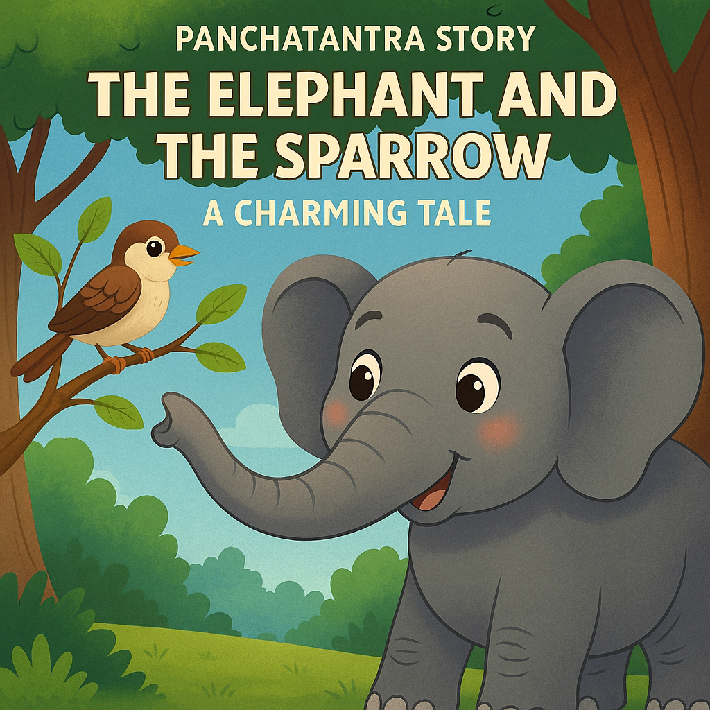 Read more about the article Panchatantra Story of the Elephant and Sparrow: A Charming Tale
