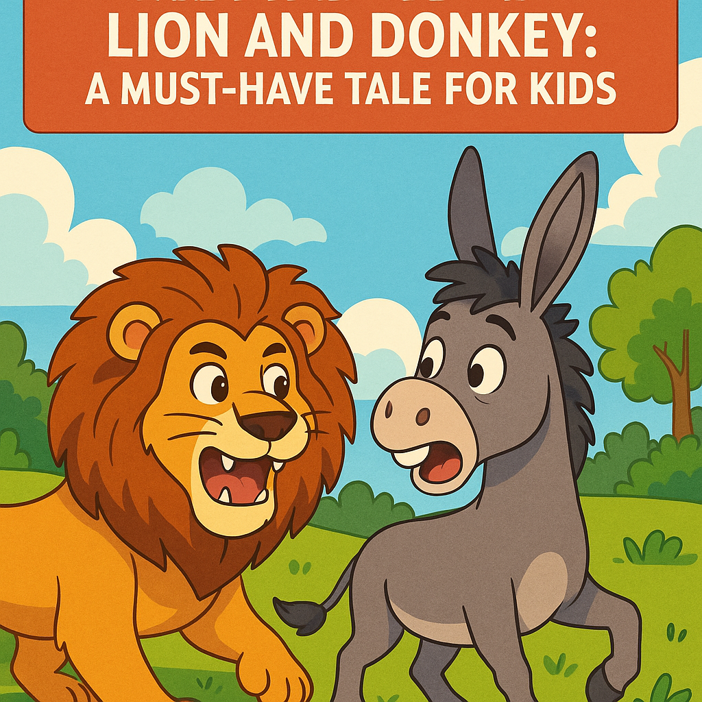 You are currently viewing Panchatantra Story of the Lion and Donkey: A Must-Have Tale for Kids