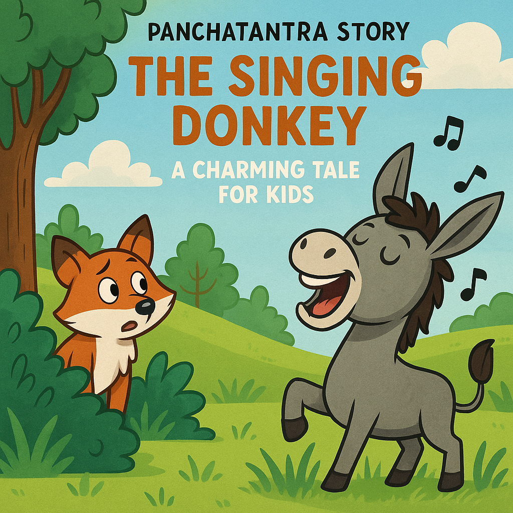 You are currently viewing Panchatantra Story of the Singing Donkey: A Charming Tale for Kids