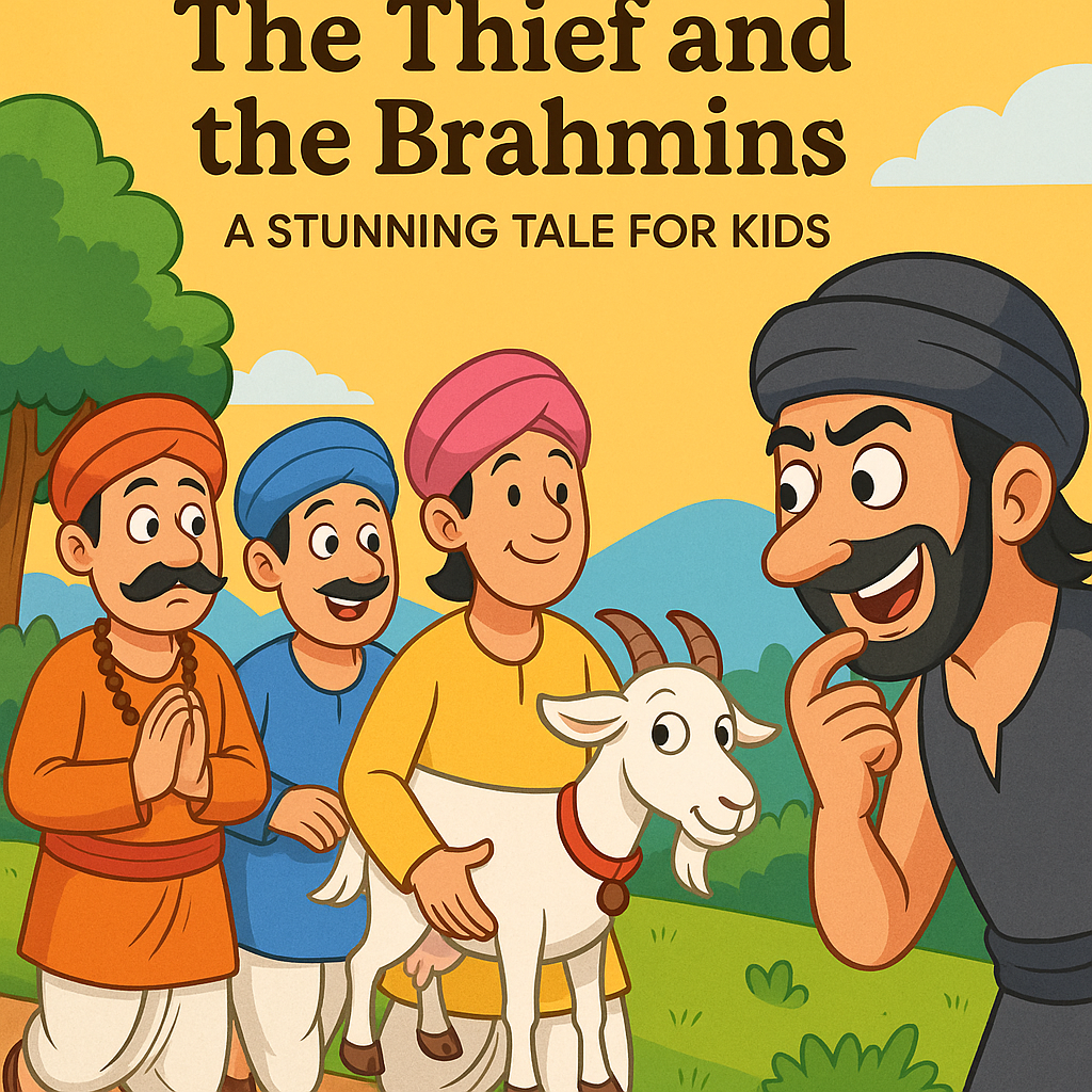 You are currently viewing Panchatantra Story of the Thief and Brahmins: A Stunning Tale for Kids