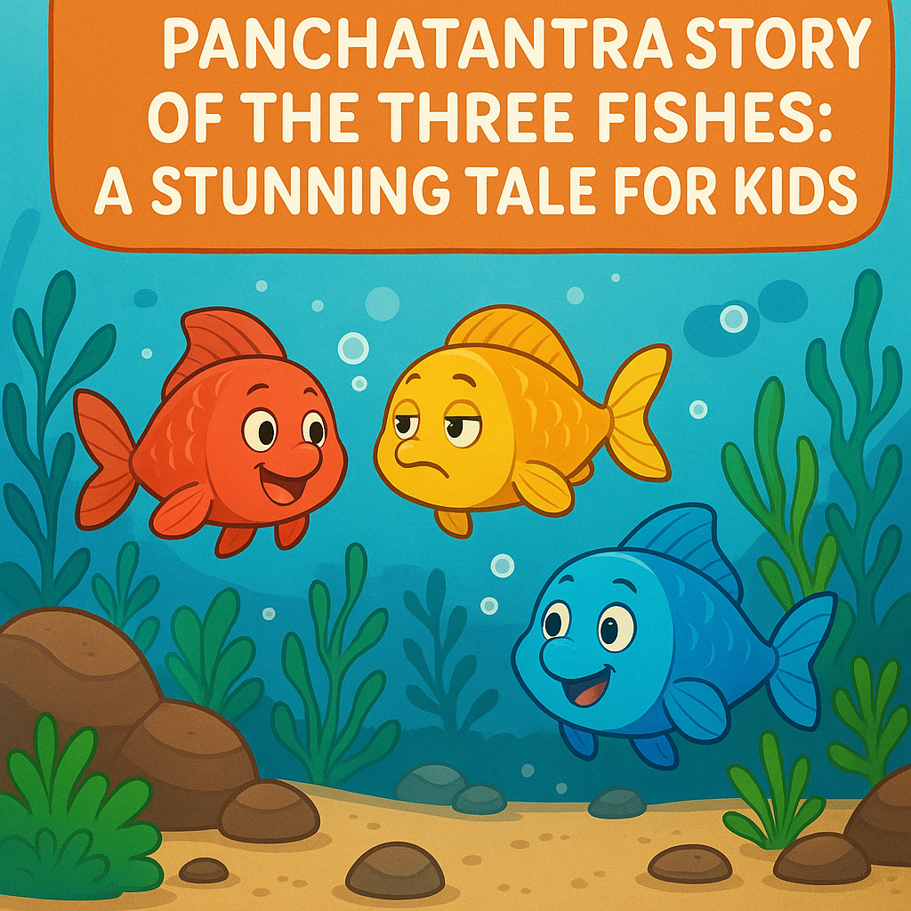 You are currently viewing Panchatantra Story of the Three Fishes: A Stunning Tale for Kids