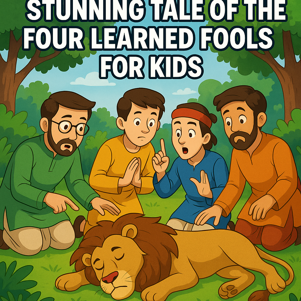 You are currently viewing Panchatantra Story: Stunning Tale of the Four Learned Fools for Kids