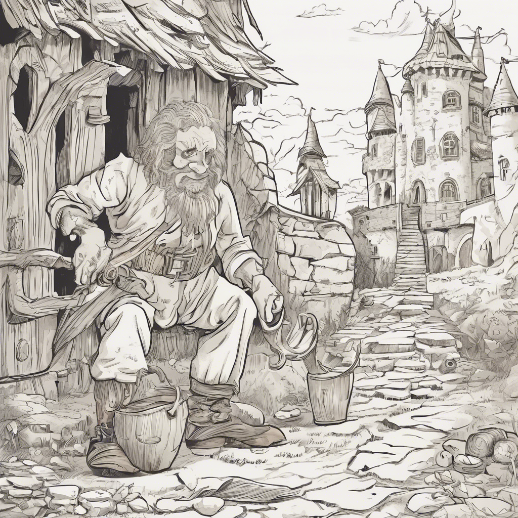 Read more about the article Rumpelstiltskin – comic story for kids