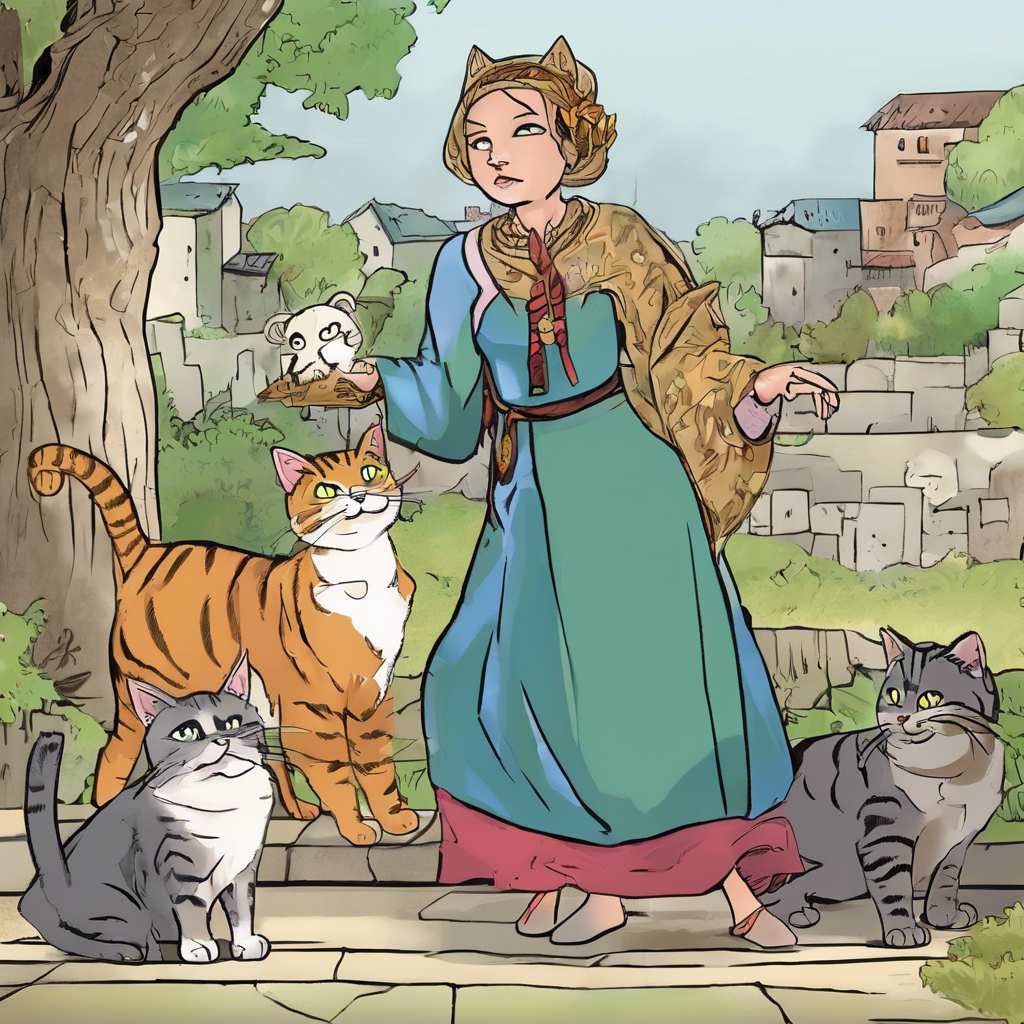 You are currently viewing The Cat-Maiden – comic story for kids
