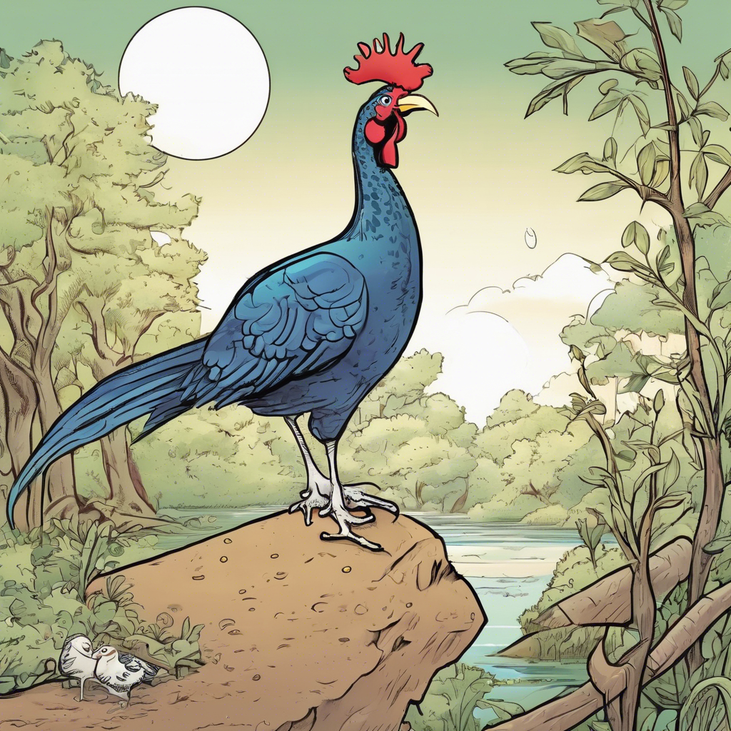Read more about the article The Cockk and the Pearl – comic story for kids