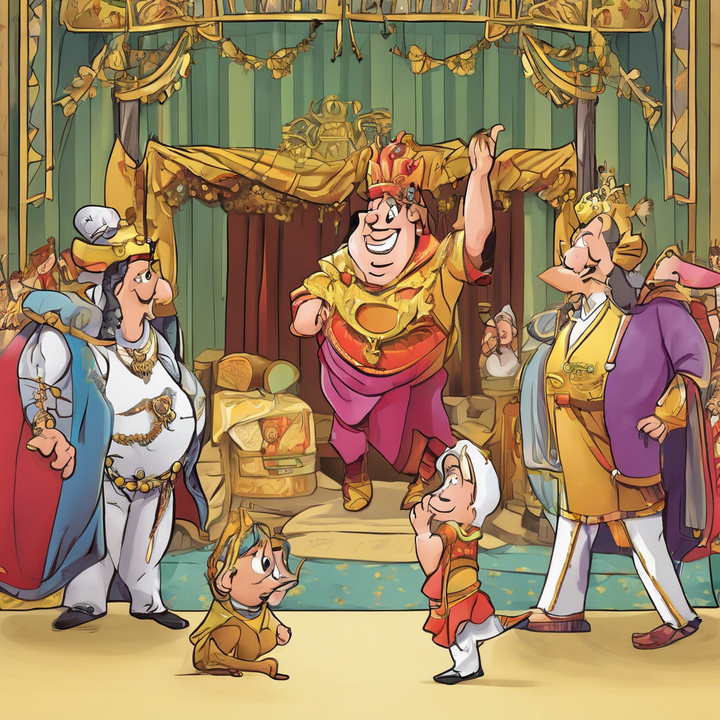 The emperor’s new clothes – comic story for kids