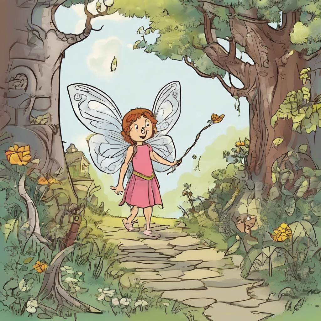 The Fairy – comic story for kids