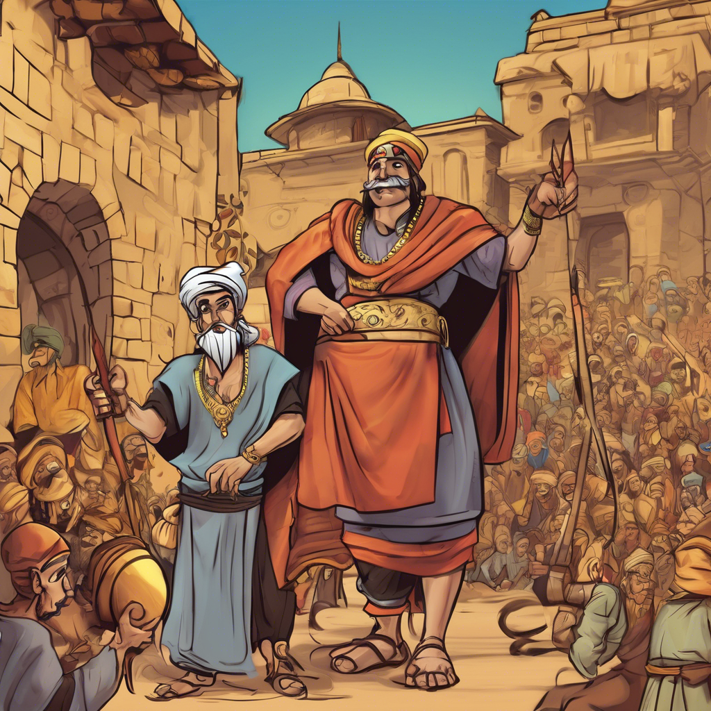 The Forty Thieves (AKA Ali baba and chalis chor) – comic story for kids