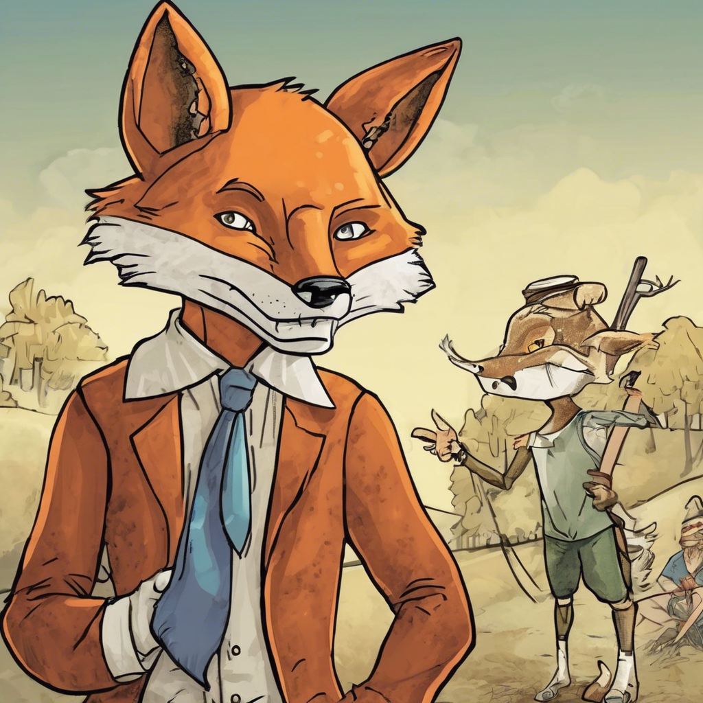 Read more about the article The Fox and the Mask – comic story for kids
