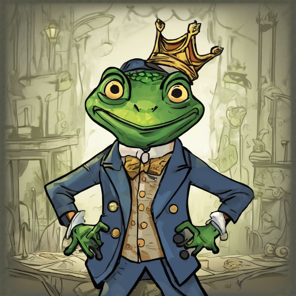 Read more about the article The Frog-King (AKA Iron Henry) – comic story for kids