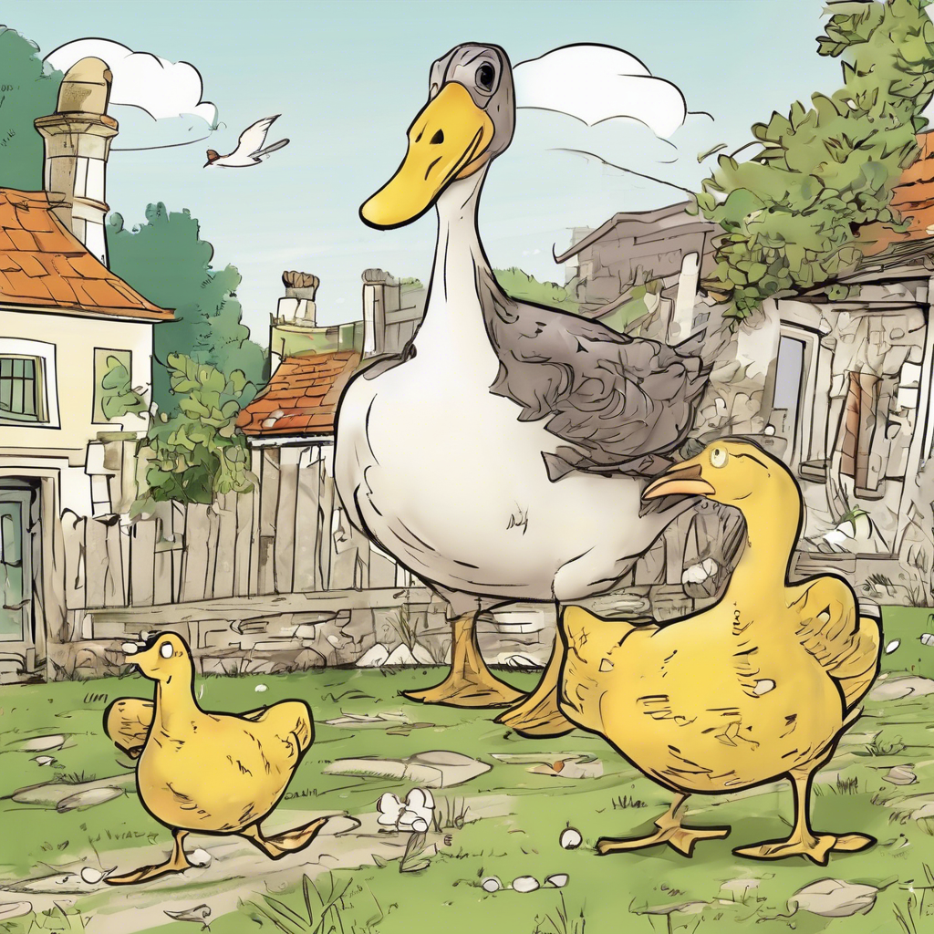 Read more about the article The golden goose – comic story for kids