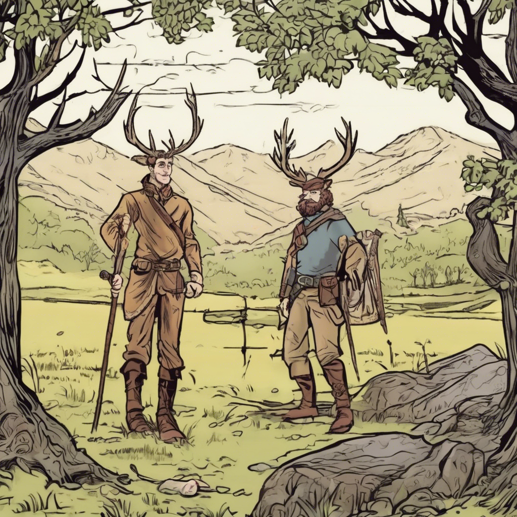 Read more about the article The Hart and the Hunter – comic story for kids