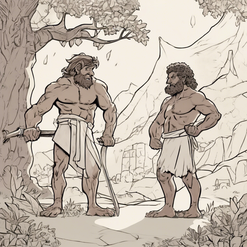 Read more about the article The Man and the Satyr – comic story for kids