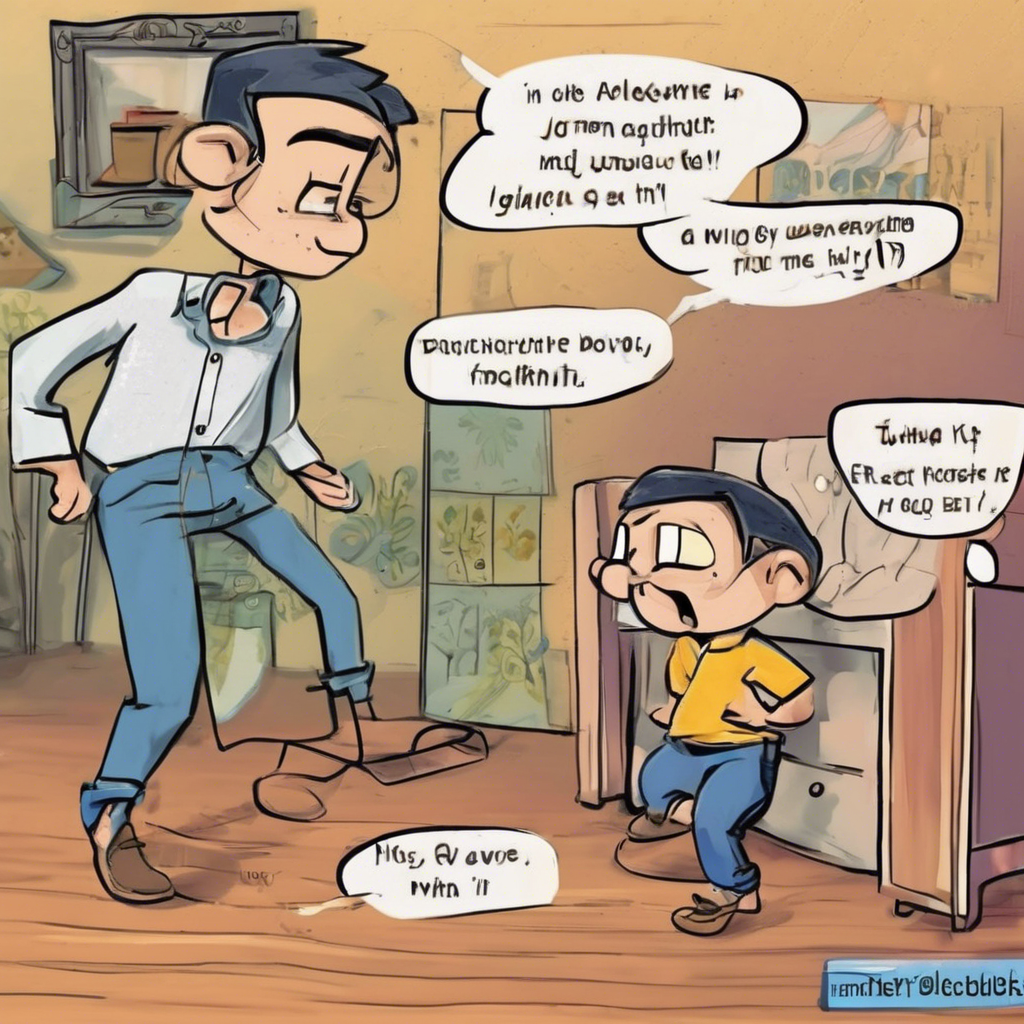 Read more about the article The naughty boy – comic story for kids