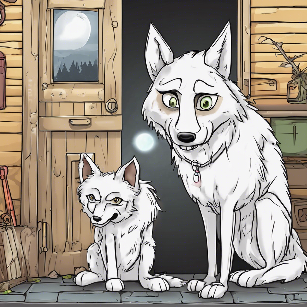 Read more about the article The Nurse and the Wolf – comic story for kids