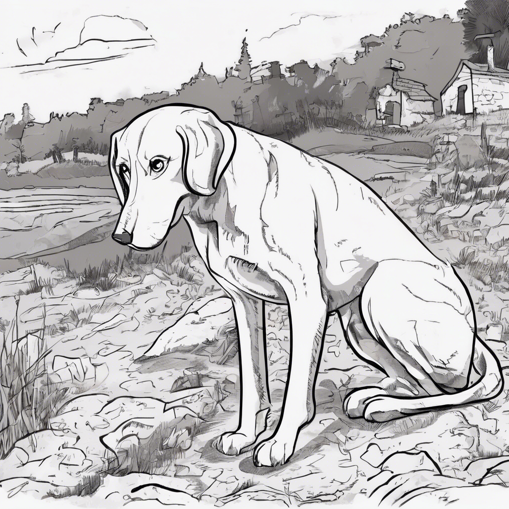 Read more about the article The Old Hound – comic story for kids
