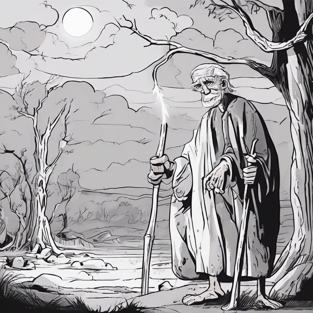Read more about the article The Old Man and Death – comic story for kids