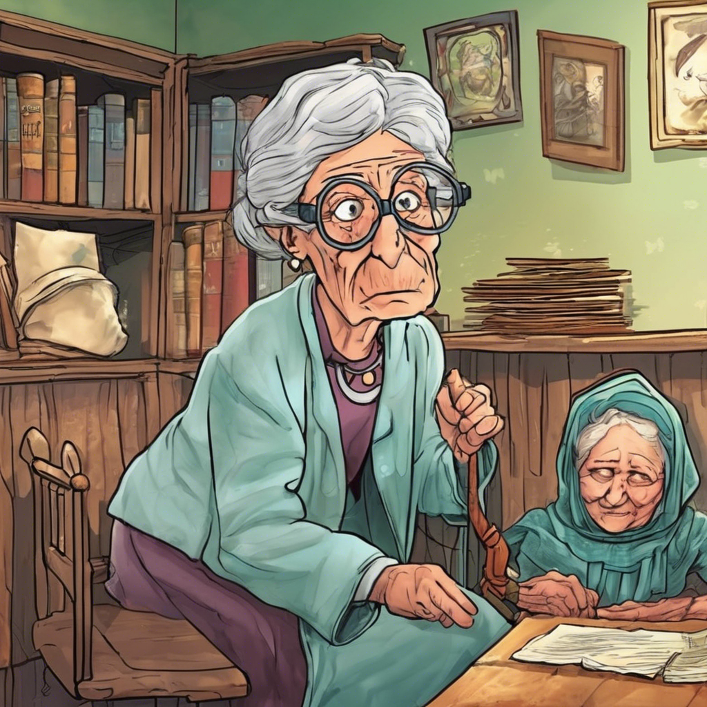 Read more about the article The Old Woman and the Doctor – comic story for kids
