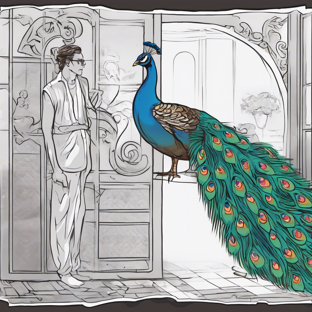 Read more about the article The Peacock and Juno – comic story for kids