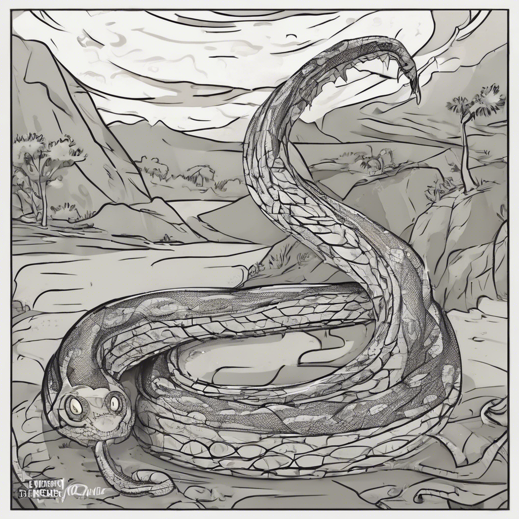Read more about the article The Serpent and the File – comic story for kids
