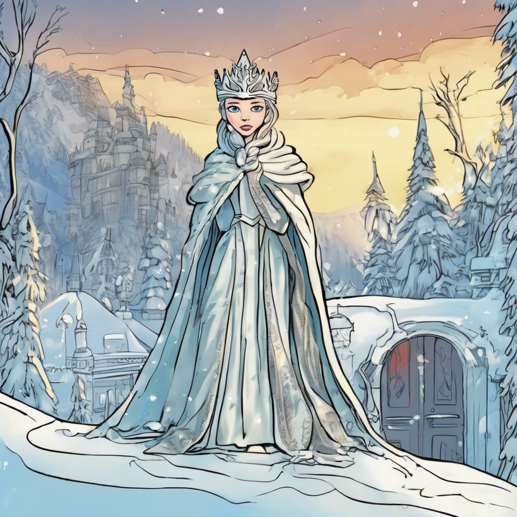 Read more about the article The Snow Queen – Fifth Story – comic story for kids