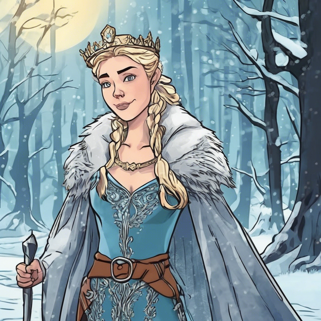 The Snow Queen – Fourth Story – comic story for kids