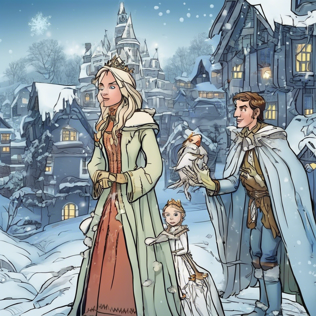 Read more about the article The Snow Queen – Third Story – comic story for kids