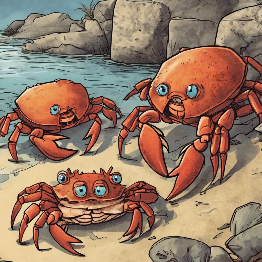 Read more about the article The Two Crabs – comic story for kids