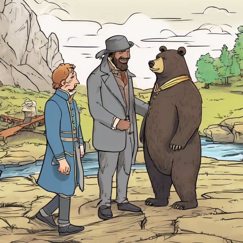 Read more about the article The Two Fellows and the Bear – comic story for kids