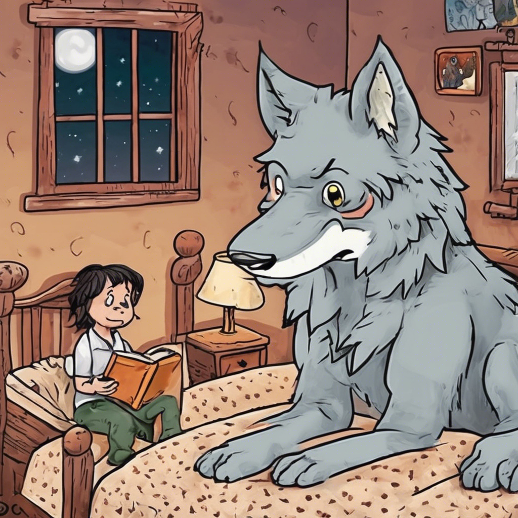 You are currently viewing The Wolf and the Seven Little Kids – Bedtime comic story for kids