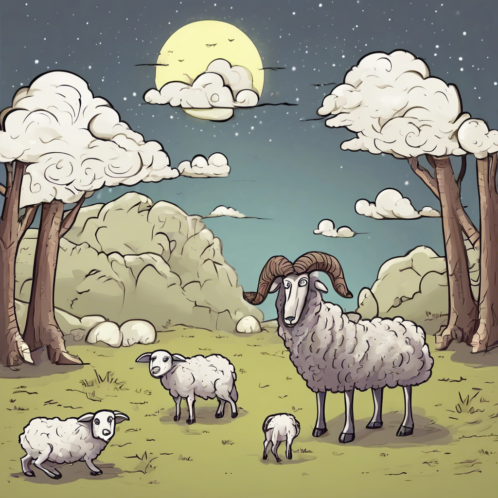 Read more about the article The Wolves, the Sheep, and the Ram – comic story for kids