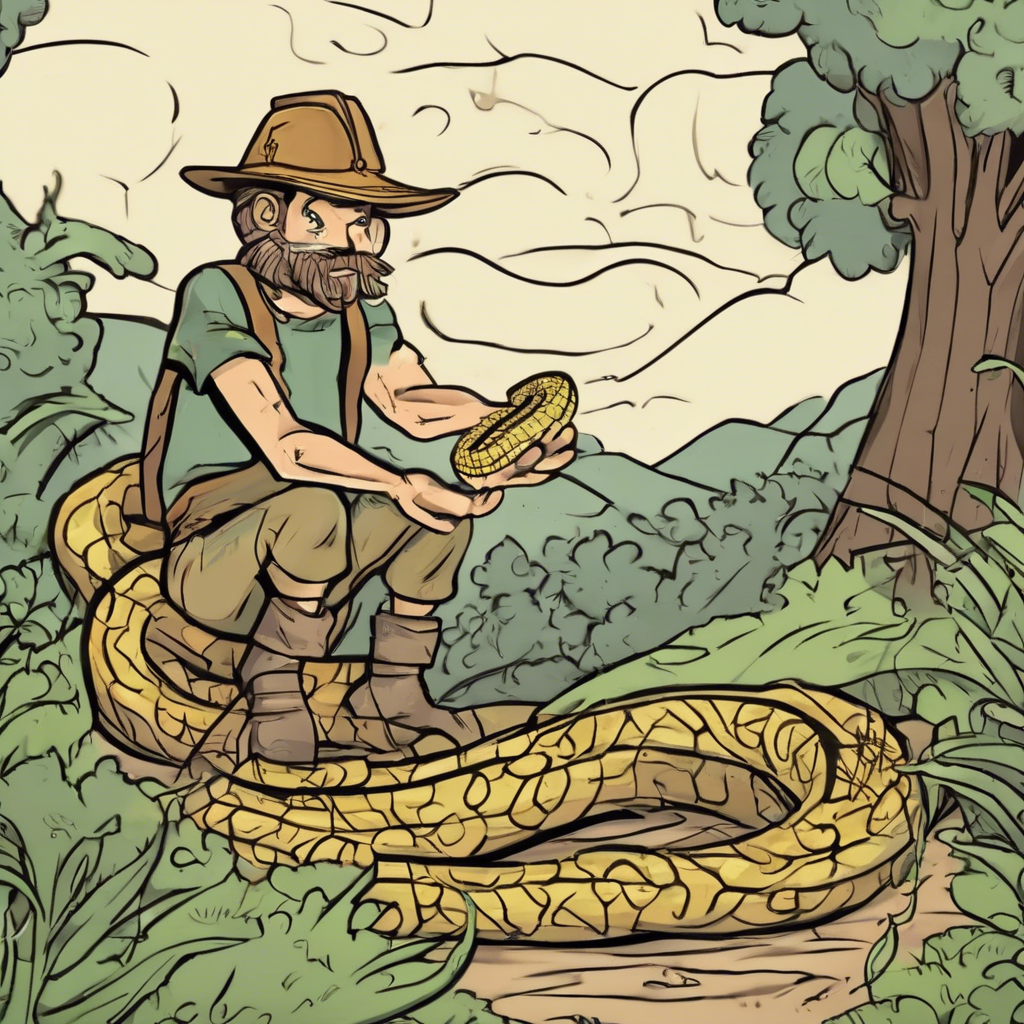 Read more about the article The Woodman and the Serpent – comic story for kids