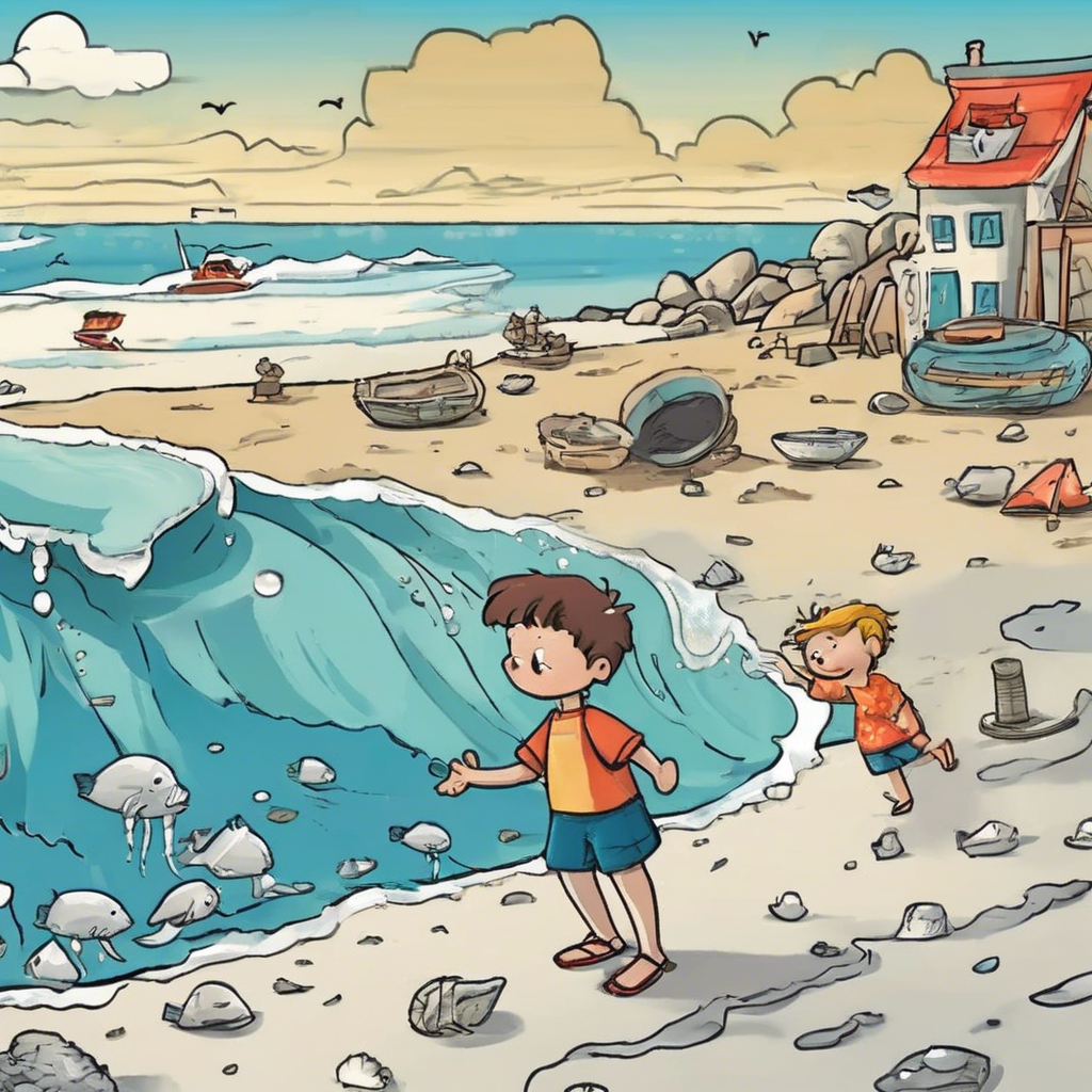 Read more about the article Why the Sea is Salt – comic story for kids