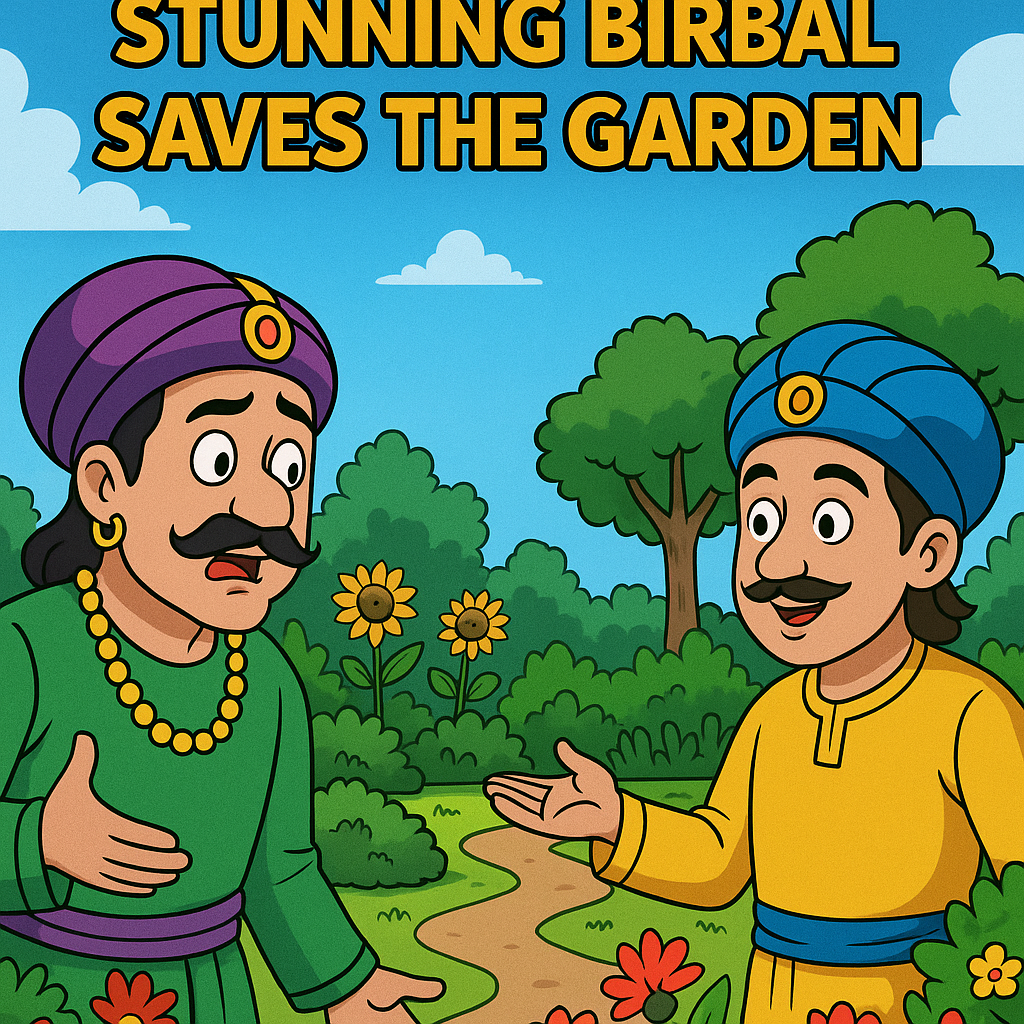 You are currently viewing Akbar and Birbal Stories: Stunning Birbal Saves the Garden