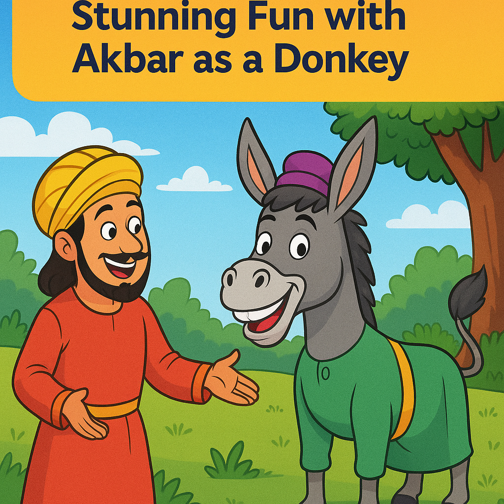 You are currently viewing Akbar and Birbal Stories: Stunning Fun with Akbar as a Donkey