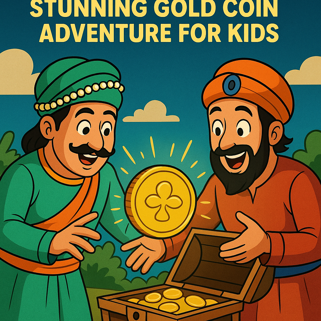 Read more about the article Akbar and Birbal Stories: Stunning Gold Coin Adventure for Kids