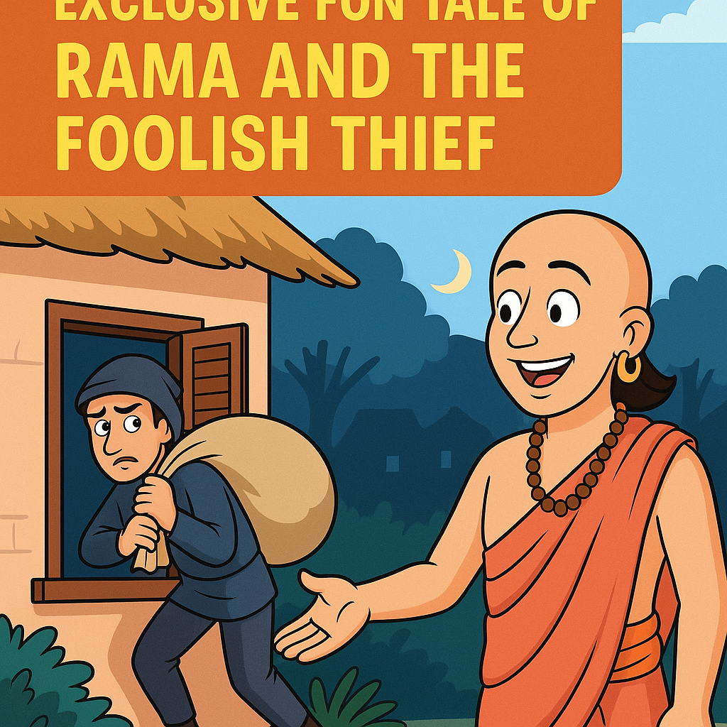 You are currently viewing Tenali Raman Story: Exclusive Fun Tale of Rama and the Foolish Thief