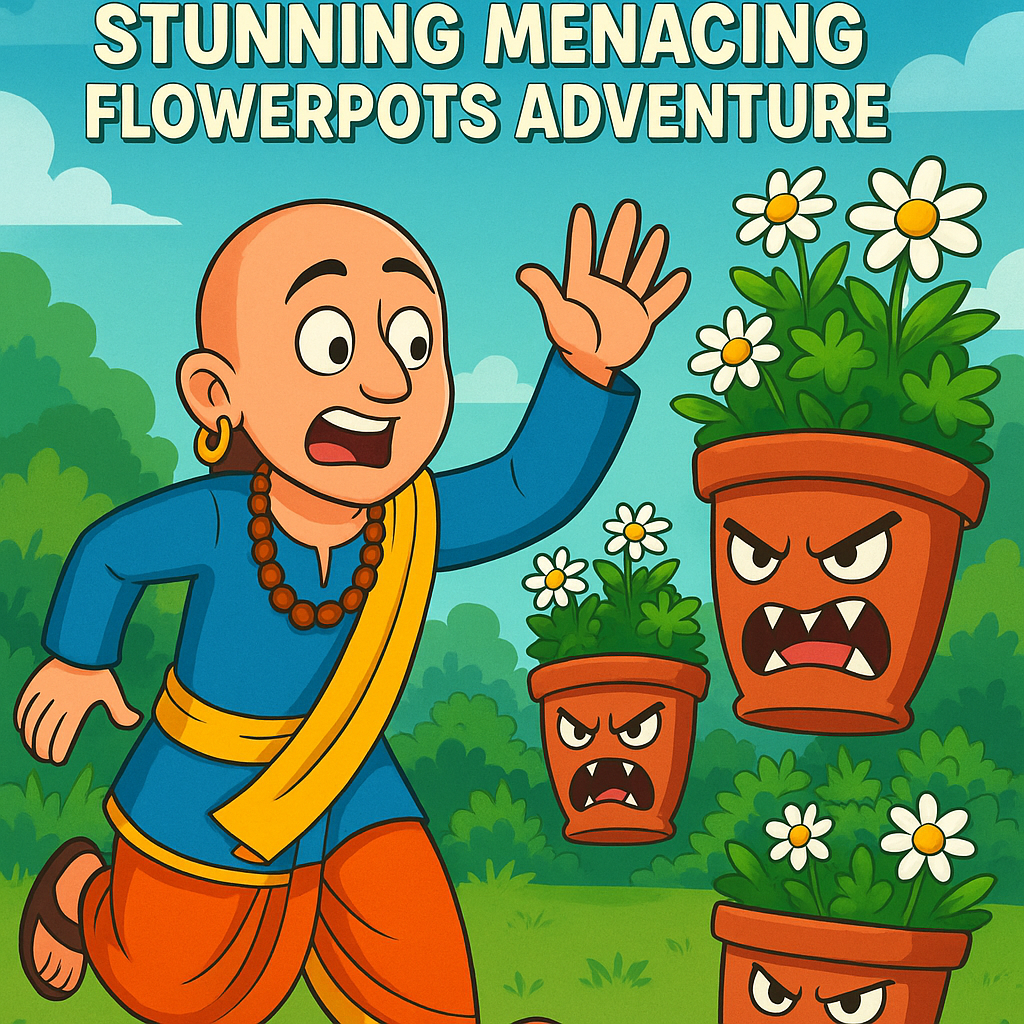 You are currently viewing Tenali Raman Story: Stunning Menacing Flowerpots Adventure