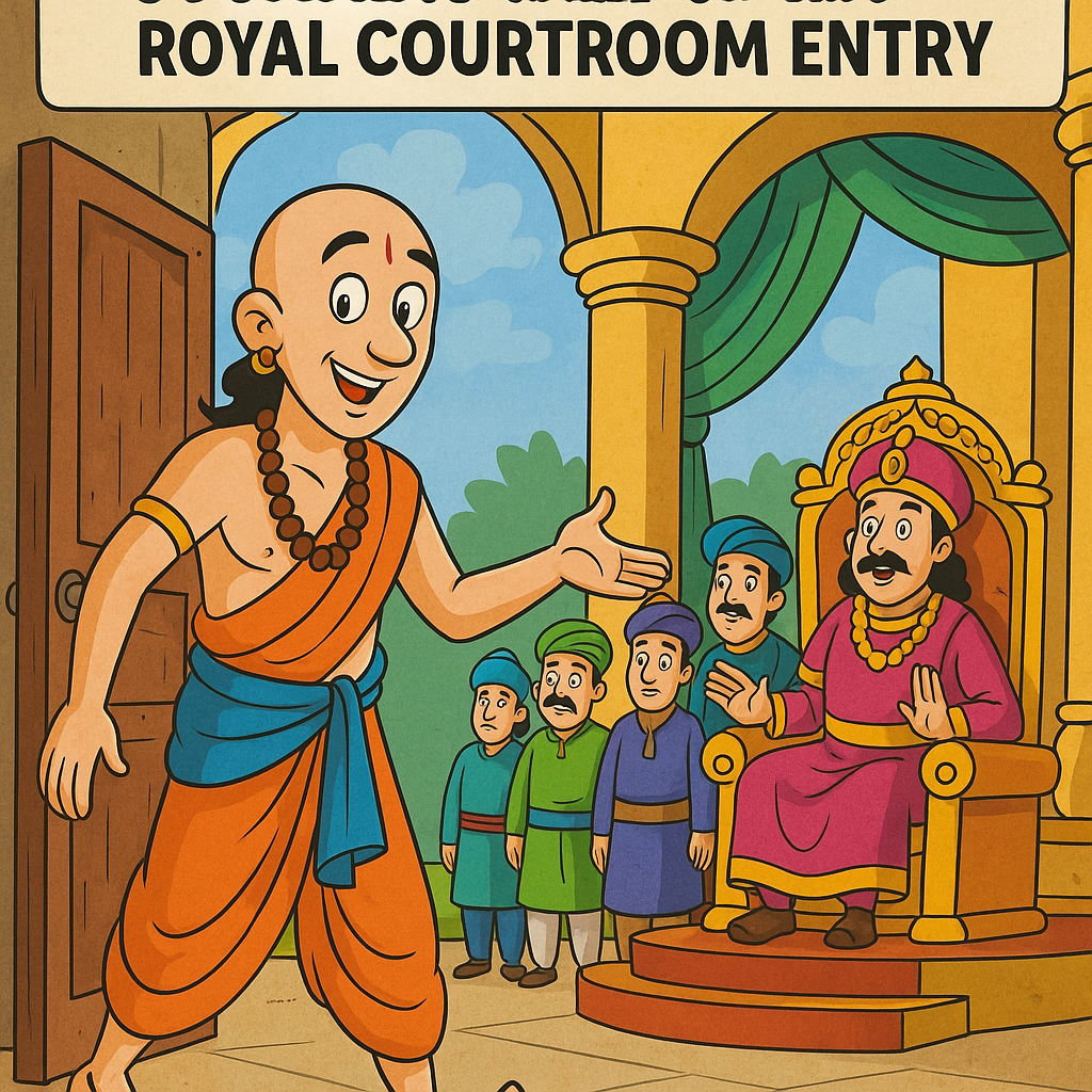 You are currently viewing Tenali Raman Story: Stunning Tale of His Royal Courtroom Entry