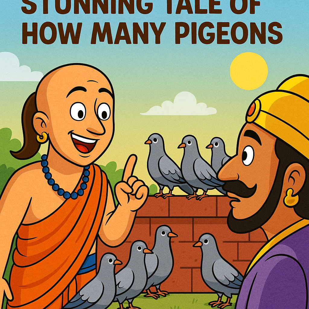 You are currently viewing Tenali Raman Story: Stunning Tale of How Many Pigeons