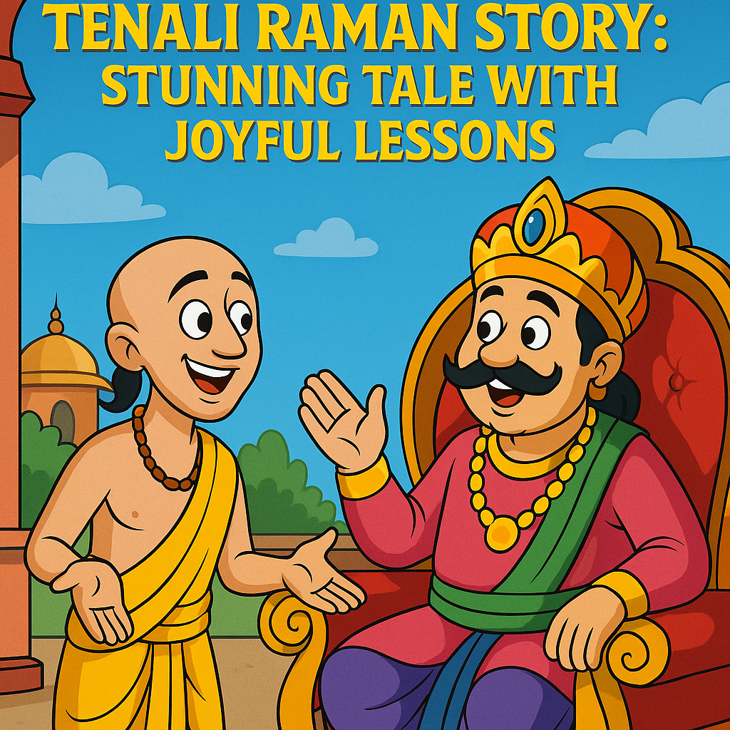 You are currently viewing Tenali Raman Story: Stunning Tale with Joyful Lessons